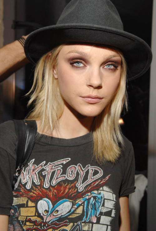 Jessica Stam by far She has the most beautiful eyes i've ever seen