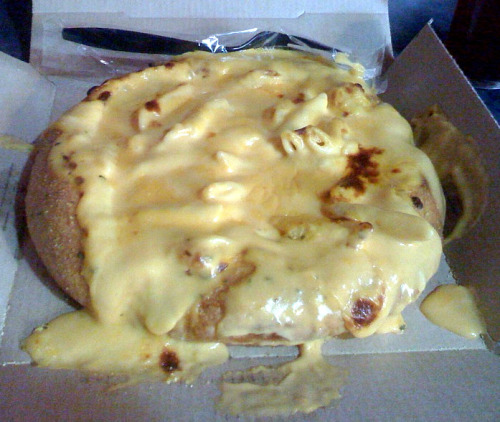 Domino’s Three Cheese Mac-N-Cheese Pasta Bread Bowl (submitted by Kerri)