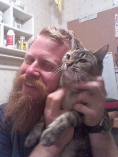 thanks zooey for sharing your friend corey and this cute kitty!