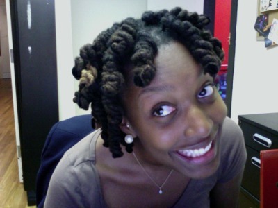 PIPE CLEANER CURLS on LOCS